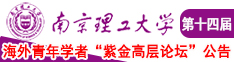 操嫩b女人南京理工大学第十四届海外青年学者紫金论坛诚邀海内外英才！